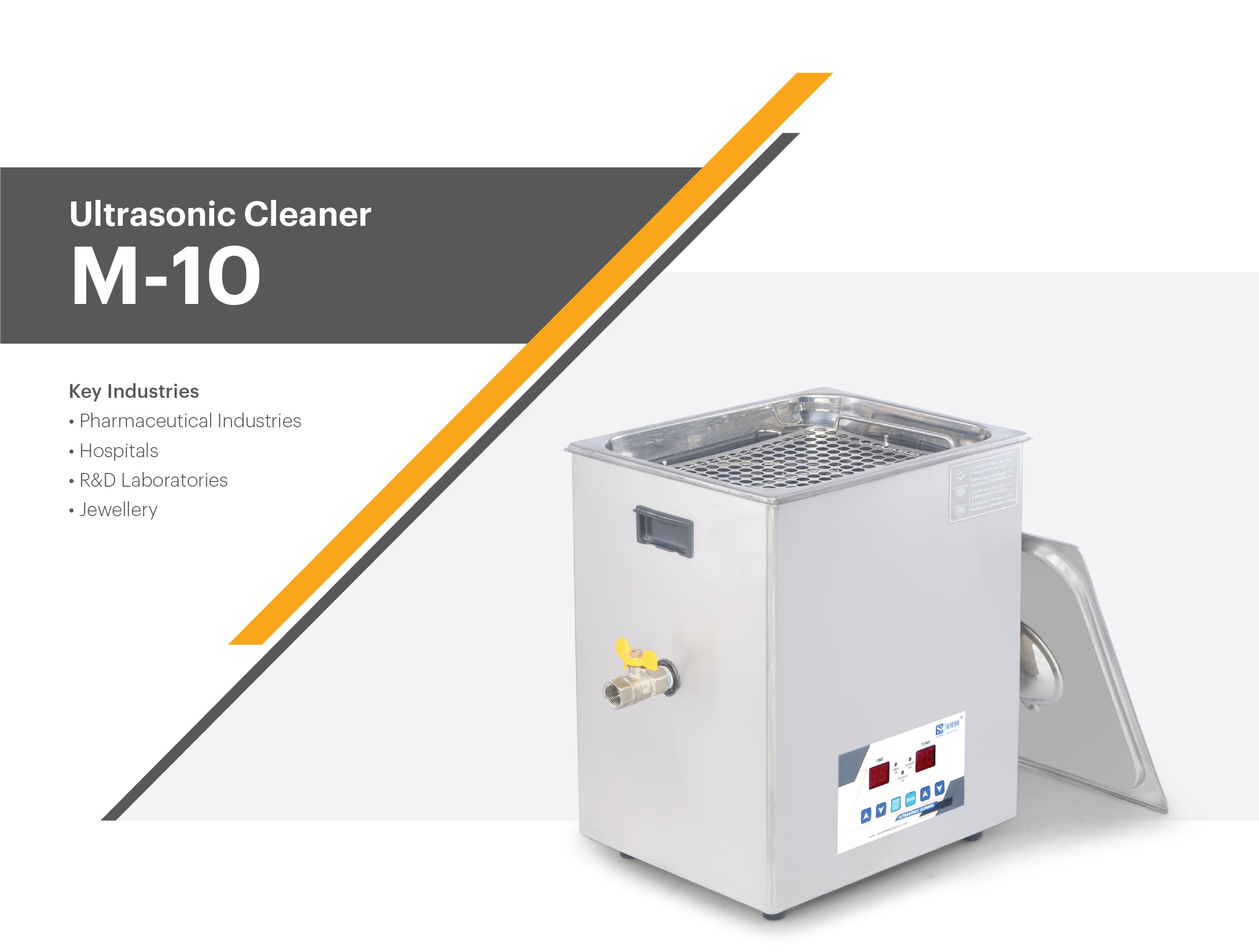 Ultrasonic cleaner, M-10 - Image 1