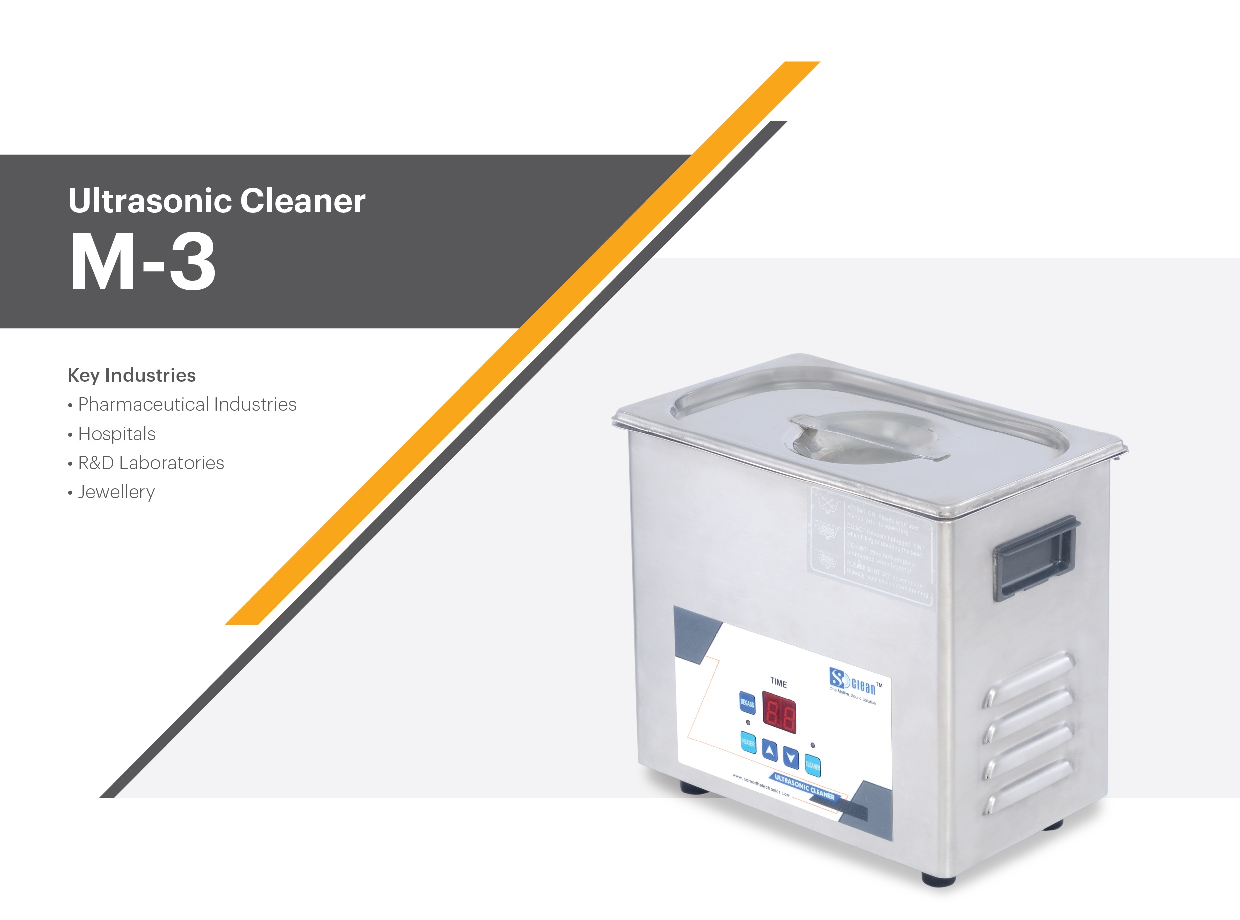 Ultrasonic cleaner, M-3 - Image 1