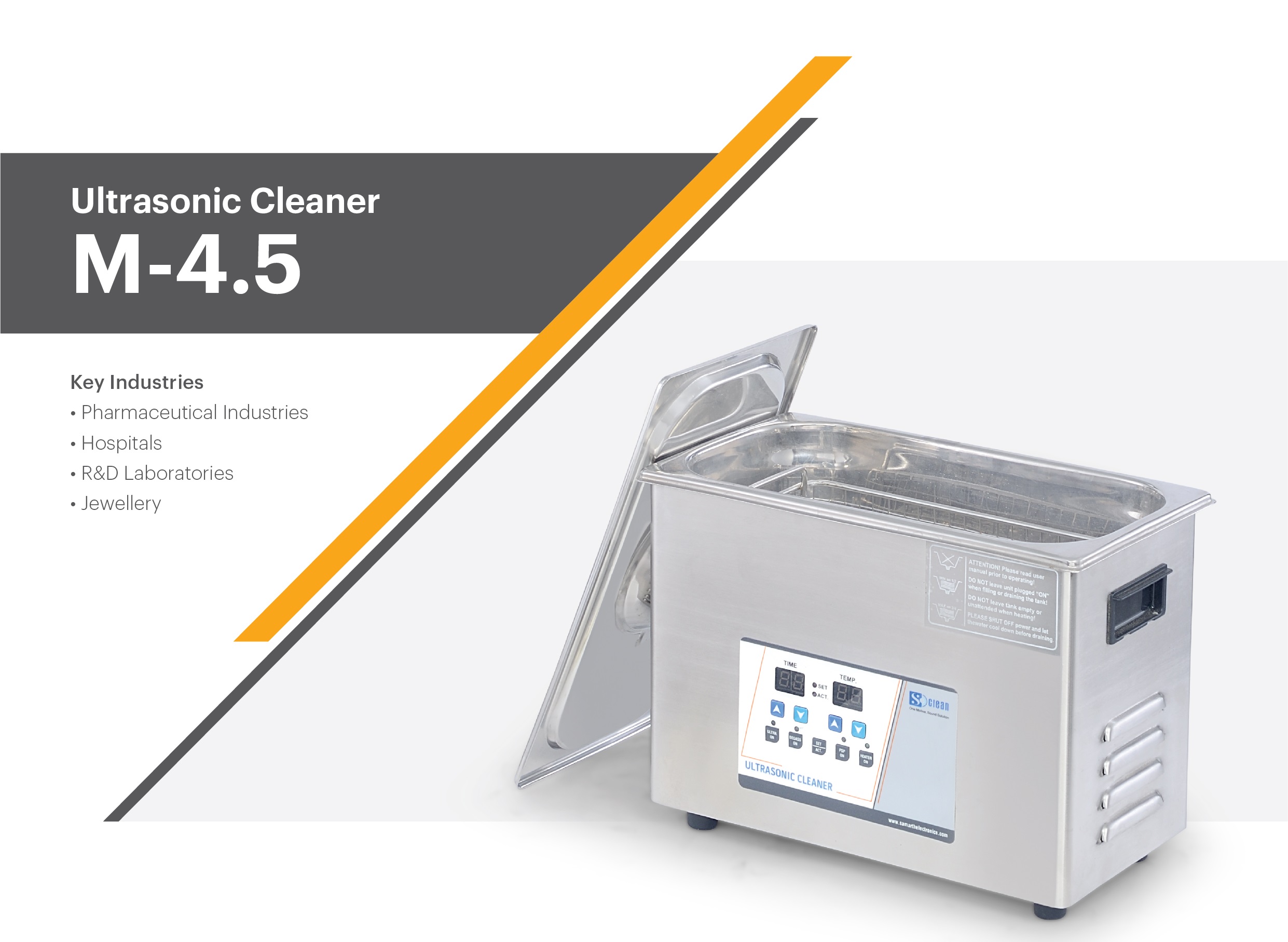 Ultrasonic cleaner, M-4.5 - Image 1