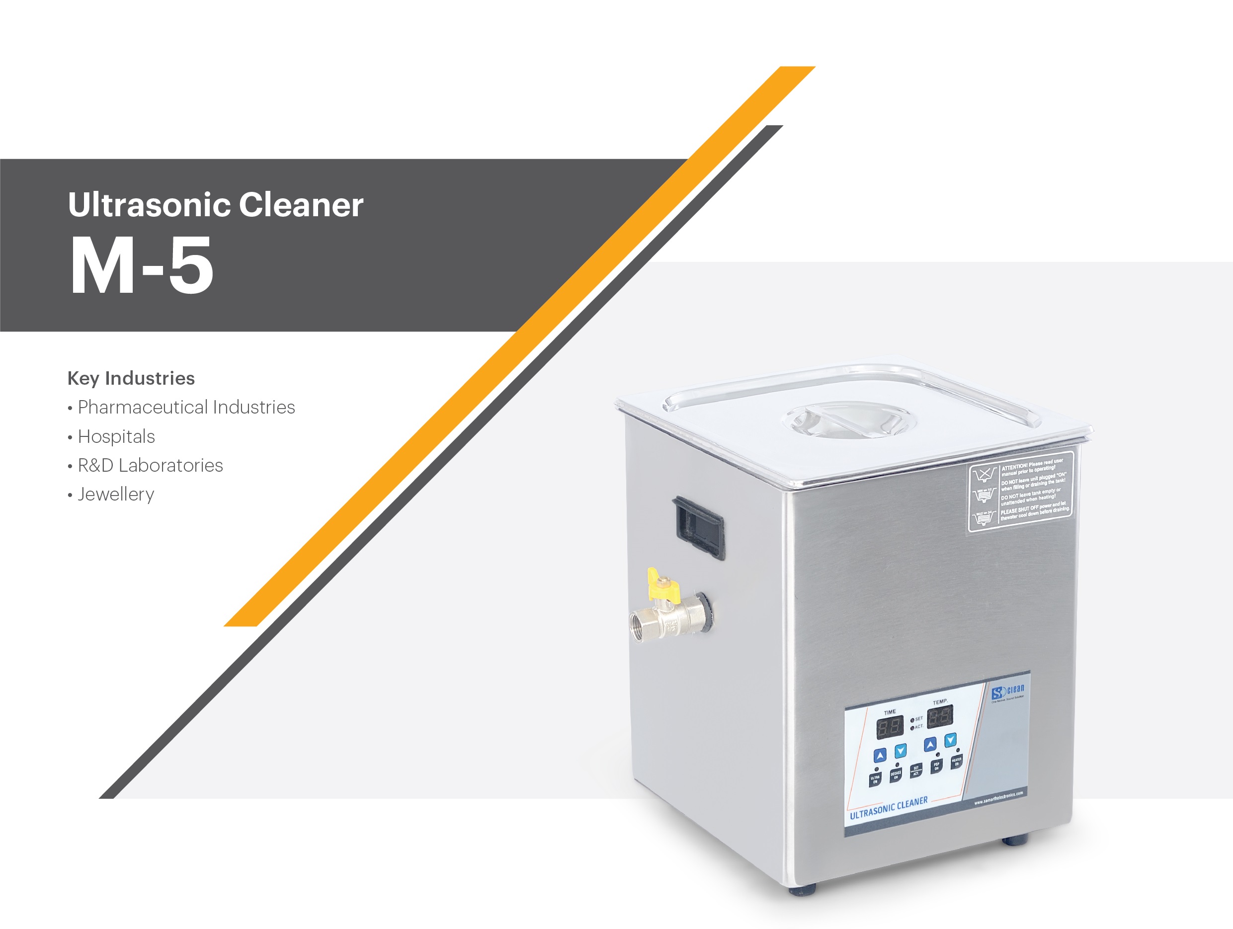 Ultrasonic cleaner, M-5 - Image 1