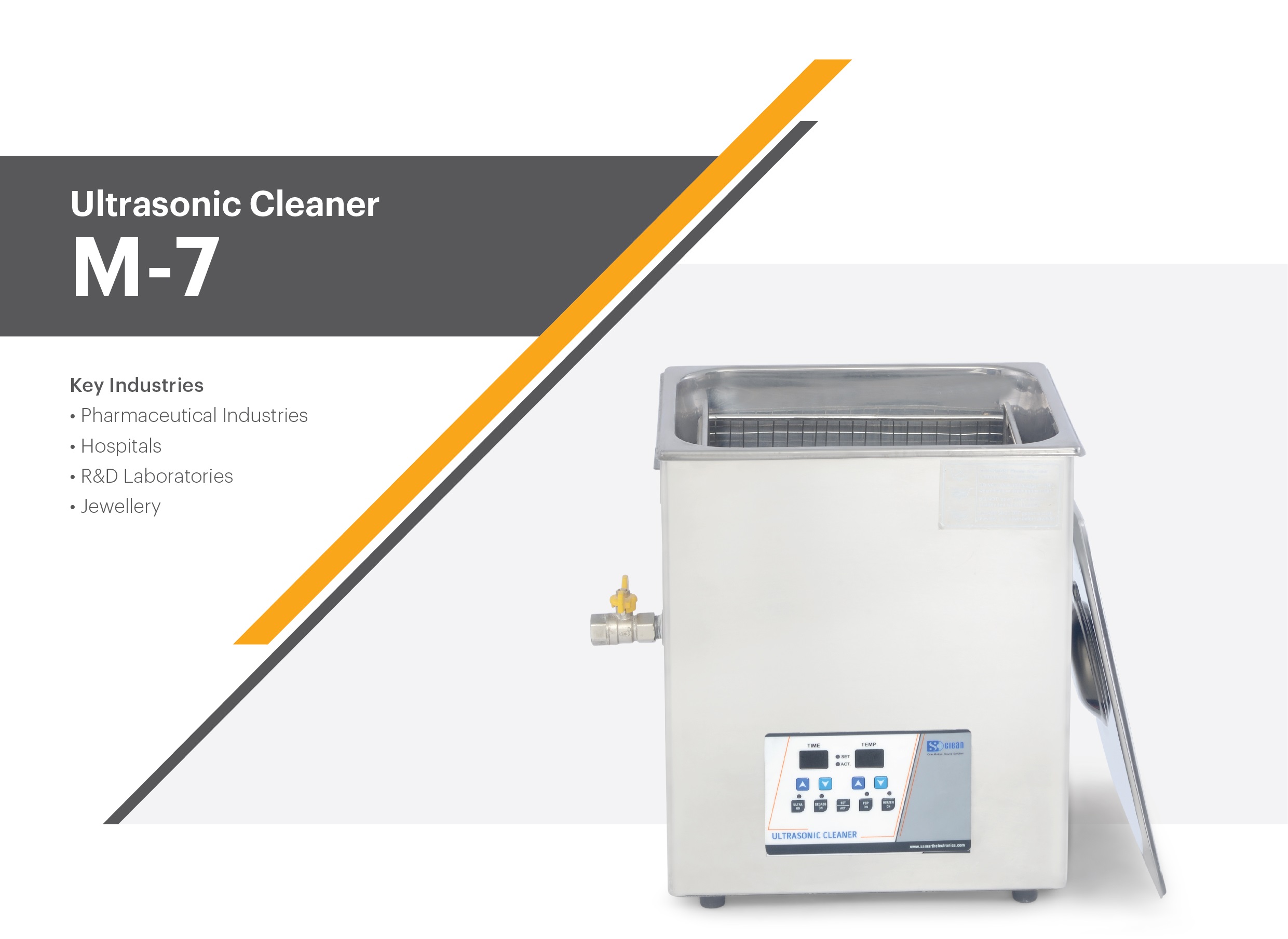 Ultrasonic cleaner, M-7 - Image 1